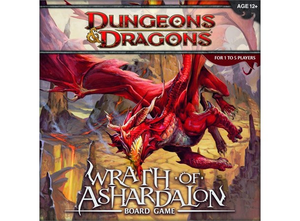 Dungeons & Dragons Wrath of Ashardalon Brädspel 